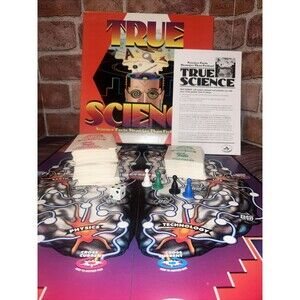 True Science Aristoplay Game Vintage Science Facts Board Game